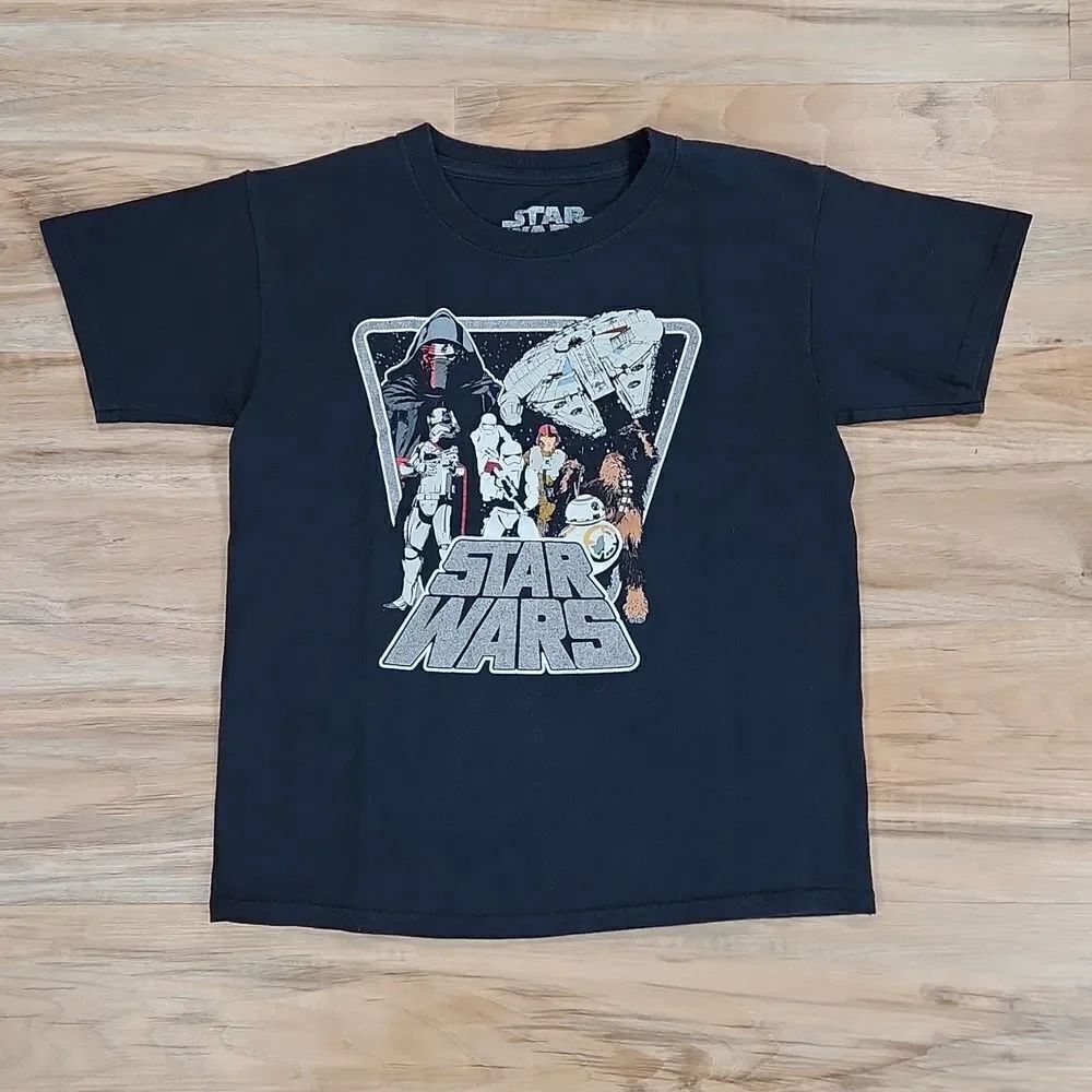 🧡Star Wars Black Tshirt Large
